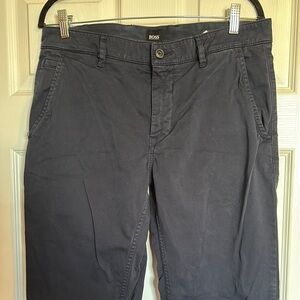 Hugo Boss men’s blue slim fit chino pants size 33x34